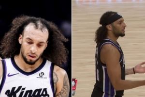 太“秃”然了！互联网的评论让德文-卡特带上了发带！