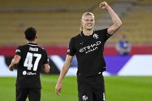 太过依赖？本赛季英超哈兰德打进11球，其他曼城球员最多只有1球