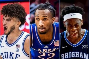 疯三官方晒三大状元热门季前赛首秀数据：33+12 30+7 26分&六三分